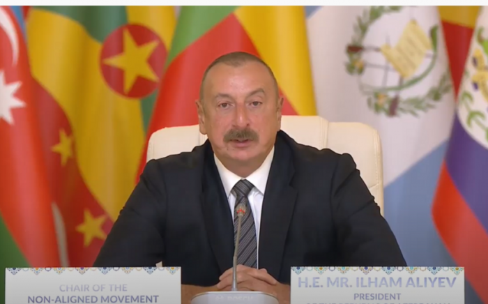  Presidente Ilham Aliyev interviene en la Conferencia de Bakú -  EN VIVO  