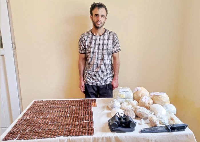    İrandan Azərbaycana narkotik keçirmək istədilər -    FOTOLAR      