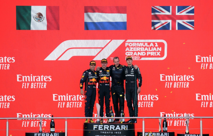  Max Verstappen wins Formula 1 Azerbaijan GP  