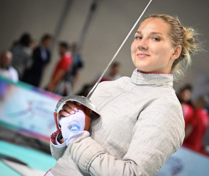   Azerbaijani female fencer wins gold at European Championships  