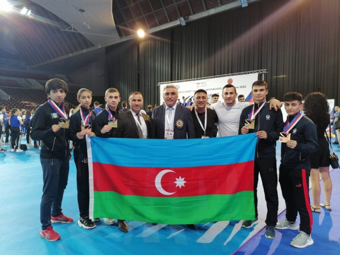 Azerbaijani karate fighters win five medals at Cadet, Junior & U21 Championships