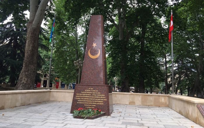    Qafqaz İslam Ordusuna ucaldılan abidənin açılışı olub -    FOTOLAR     