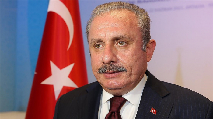 El presidente de la Gran Asamblea Nacional de Turquía llega a Azerbaiyán