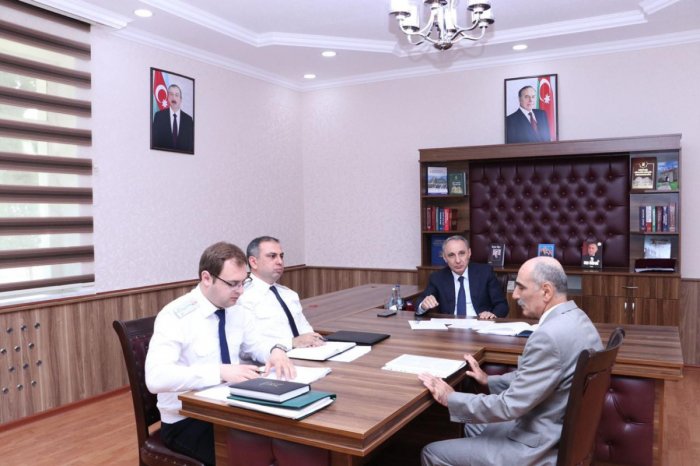 Baş prokuror Şəmkirdə qəbul keçirib  

