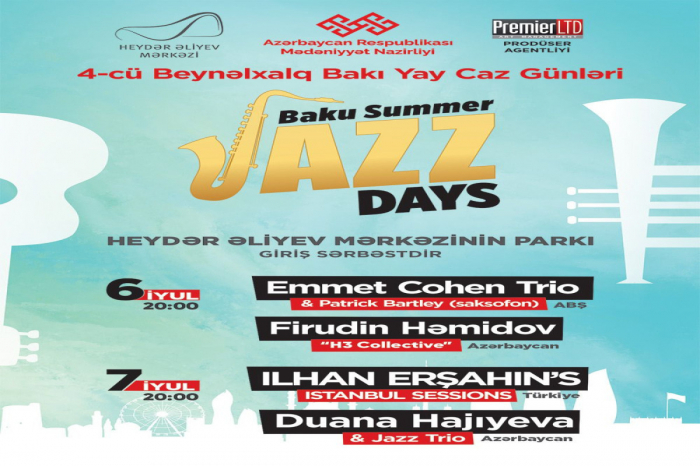   Baku wird Gastgeber eines Jazzfestivals sein  