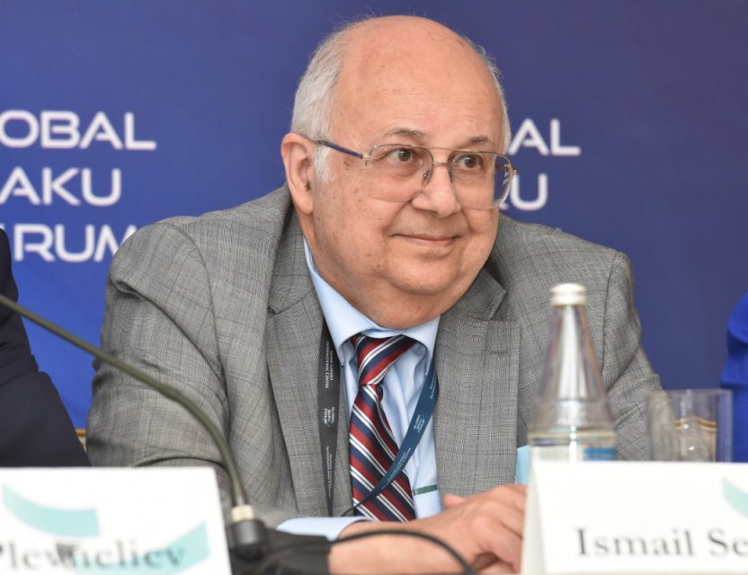       Seragəldin:    “Qlobal Forum dünyadakı böhranların həllinə töhfə verəcək”  
   