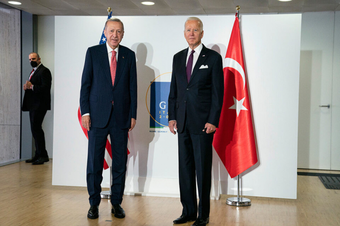   Ein Treffen zwischen Erdogan und dem US-Präsidenten hat begonnen  