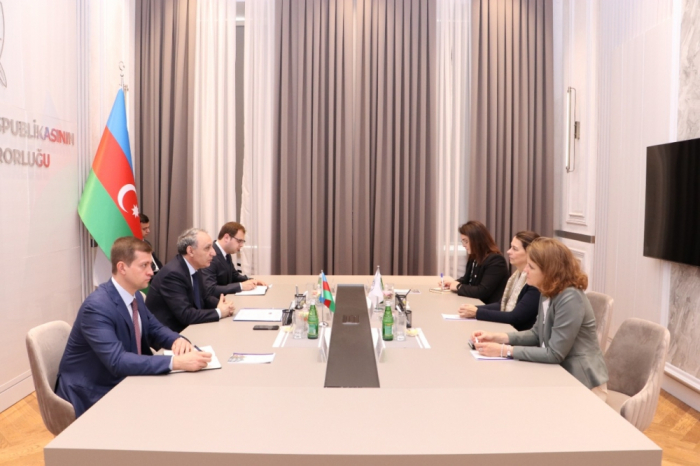 El Fiscal General se reúne con el recién nombrado jefe de la oficina de Azerbaiyán del Comité Internacional de la Cruz Roja