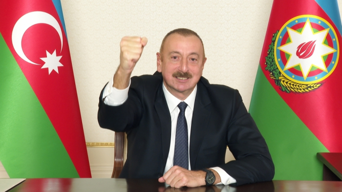     Präsident der Republik Aserbaidschan teilte anlässlich des Tages der Streitkräfte mit    