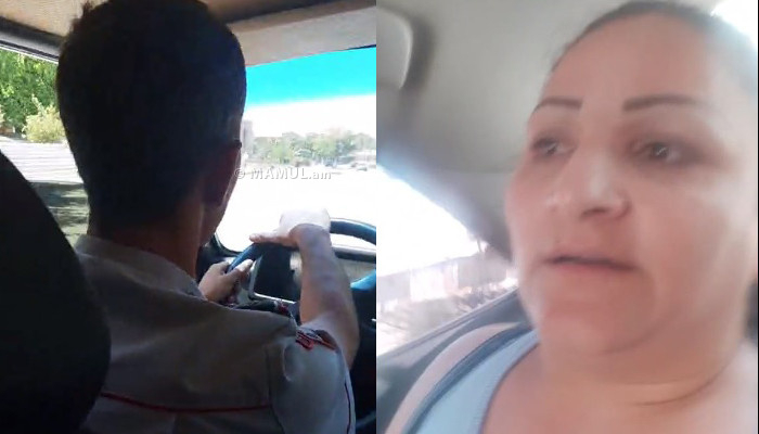 Paşinyanla görüşə gələn qadını bölməyə apardılar