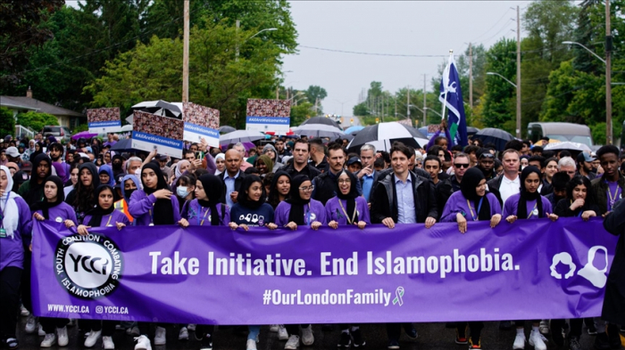 Le Premier ministre canadien participe à une marche contre l’islamophobie