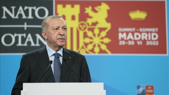 Le président turc: "Le mémorandum avec la Finlande et la Suède est une victoire diplomatique pour la Türkiye"