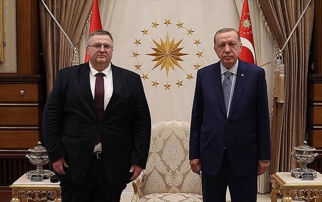 Ərdoğan Overçukla görüşüb  
