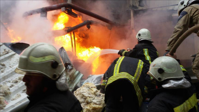 Un incendie dans un centre commercial à Moscou fait deux blessés