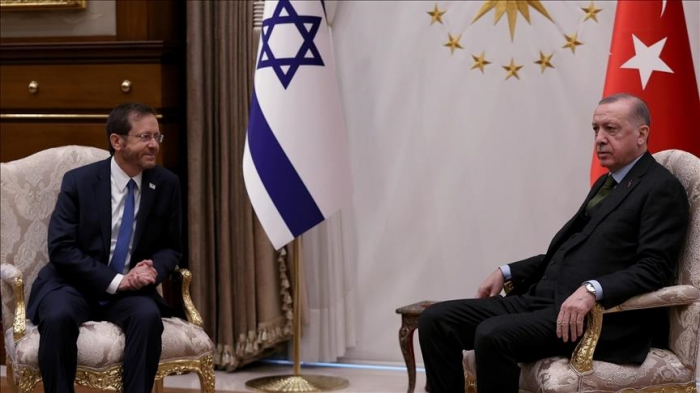 Erdogan discute avec son homologue israélien de lutte contre le terrorisme