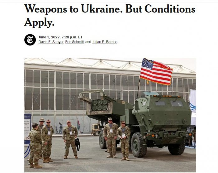    "Yeni raketlər Ukraynanı risk altına atır" -    The New York Times       