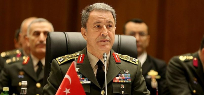    "Azərbaycanla bir ordu halında fəaliyyət göstəririk" -     Hulusi Akar      