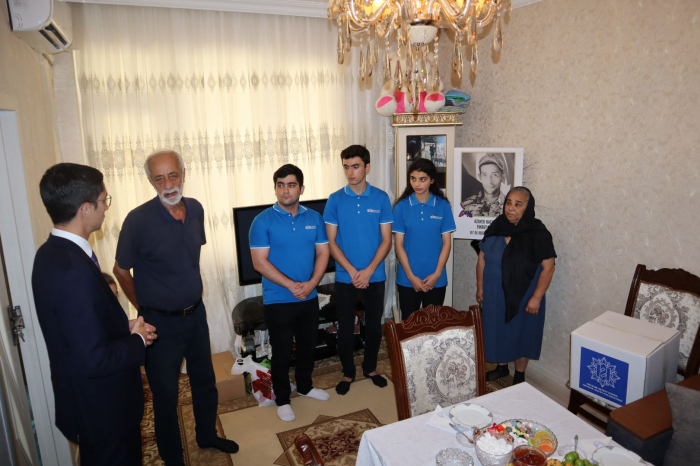 Families of martyrs receive gifts on occasion of Eid al-Adha at initiative of President of Heydar Aliyev Foundation