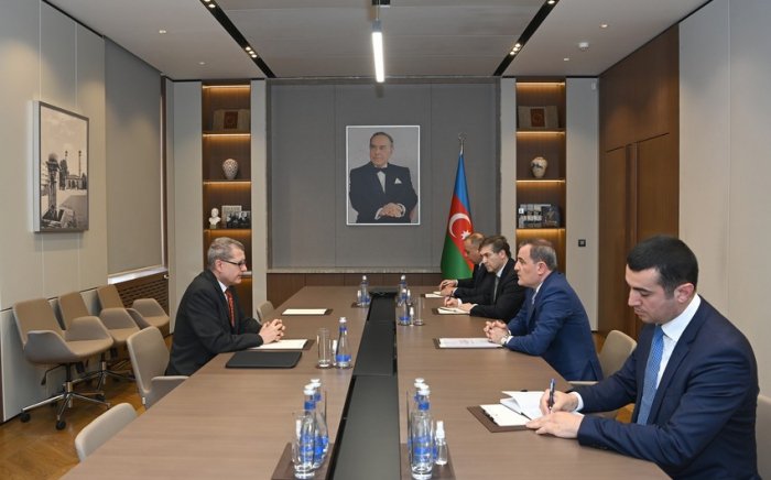 Ceyhun Bayramov Avstriyanın yeni səfirini qəbul edib