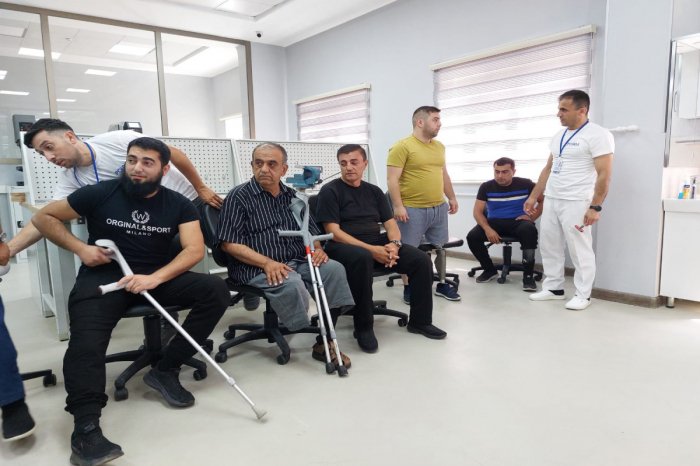  Bir qrup müharibə əlili 4-cü nəsil protezlərlə təmin edilib
 
