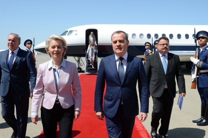    Von der Leyen Azərbaycana səfərinin məqsədini açıqladı   