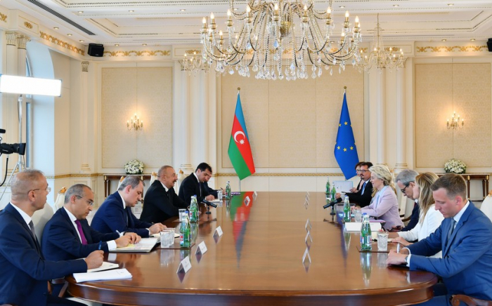  EU interested in cooperating with Azerbaijan, says Ursula von der Leyen 