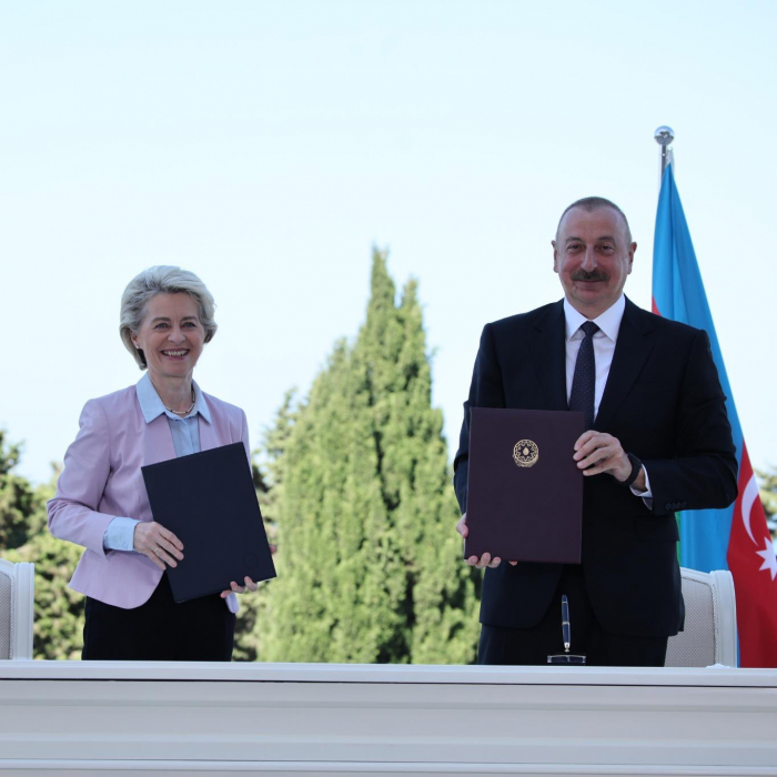   Azerbaijan, European Union ink MoU on Strategic Partnership in field of energy  