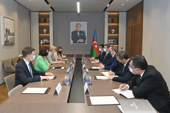   Aserbaidschanischer Außenminister und Vizepräsidentin des Deutschen Bundestages diskutieren über bilaterale Beziehungen  