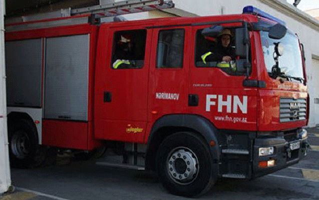 Jurnalistlərin binasında baş verən yanğın söndürüldü  
