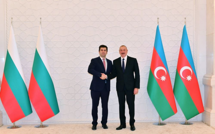  Präsident Ilham Aliyev und bulgarischer Premierminister halten ein Einzelgespräch ab 
