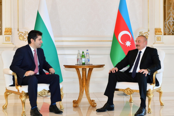     Präsident Aliyev:   Aserbaidschan und Bulgarien sind strategische Partner  