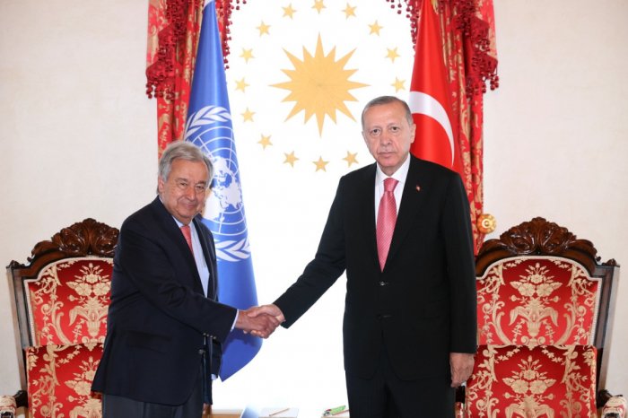    Ərdoğan Quterreşlə görüşdü      
