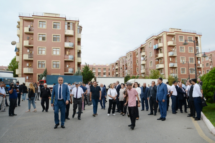   Aserbaidschan schließt die erste Phase der Umsiedlung ehemaliger Binnenvertriebener in das befreite Dorf Aghali ab  