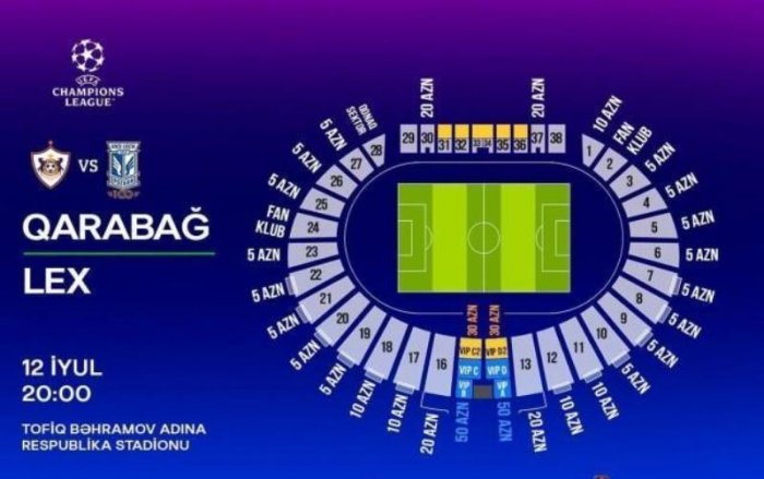 “Qarabağ”ın oyununa nə qədər bilet qalıb?  
