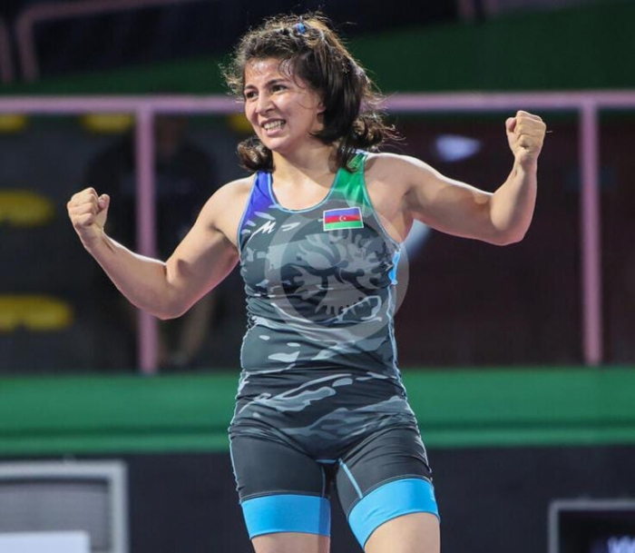   Azerbaijani female wrestler becomes European champion  