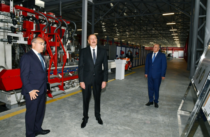  President Ilham Aliyev attends several events in Sumgayit 