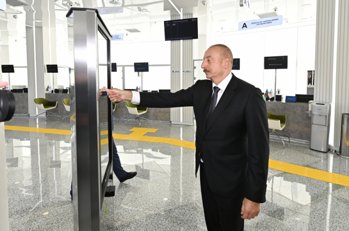   President Ilham Aliyev attends inauguration of Sumgayit regional “ASAN xidmət” Center No.2  