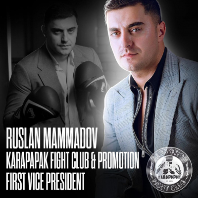 Ruslan Məmmədov "Karapapak Fight club & Promotion"un birinci vitse-prezidenti seçilib   
