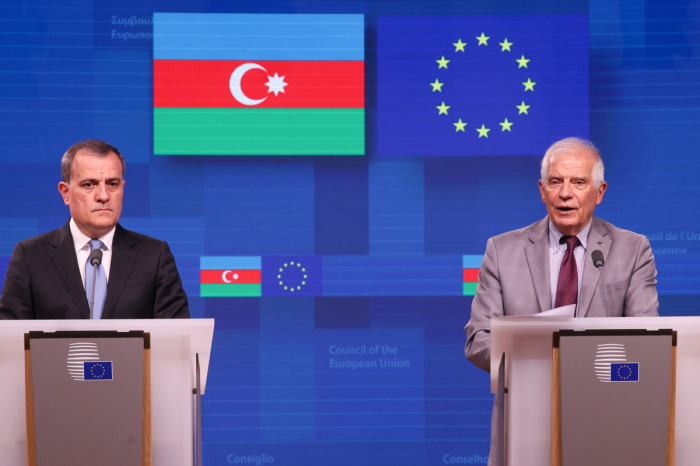   "Die Eröffnung des Zangezur-Korridors entspricht voll und ganz der Agenda der Verkehrsbeziehungen zwischen der EU und Aserbaidschan"  