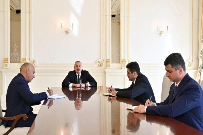  İlham Əliyev yeni icra başçılarını qəbul etdi   