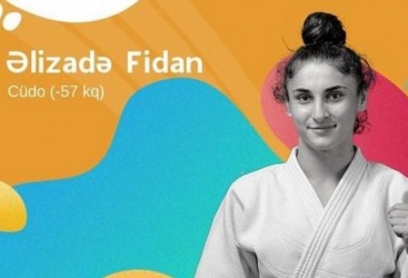 Judoca azerbaiyana gana la medalla de oro en el XVI Festival Olímpico de la Juventud Europea