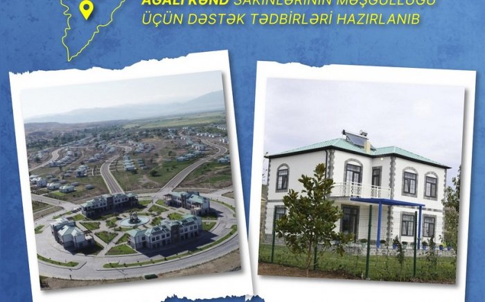    Ağalının sakinləri nə ilə məşğul olacaq?   