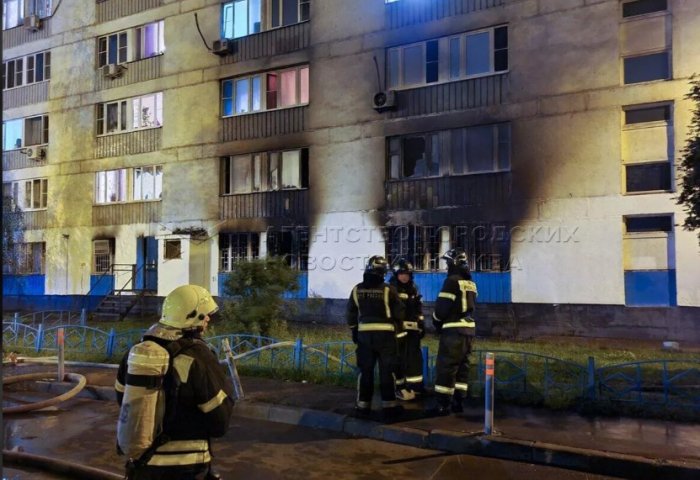 Moskvada yataqxana yanıb:    8 ölü   