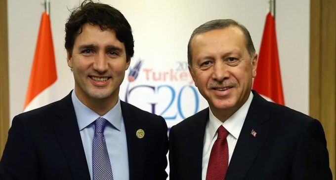  Kanada rəsmi sənədlərdə Türkiyənin adını dəyişib 