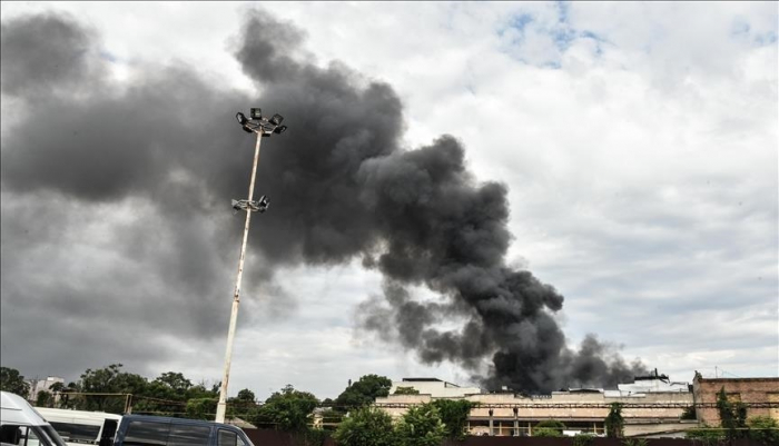 Kiev affirme que la Russie a bombardé l