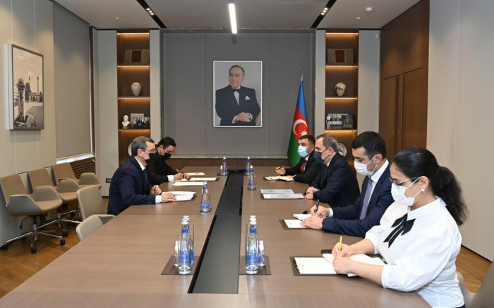 Azerbaijani FM receives new Turkmen ambassador 