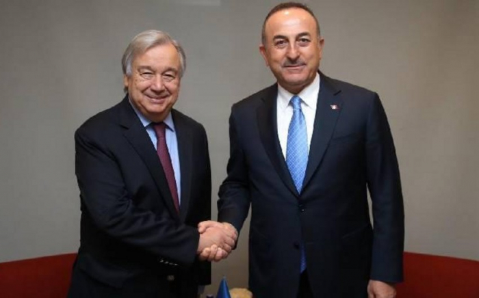    Çavuşoğlu BMT-nin Baş katibi ilə Ukraynanı müzakirə edib  
   