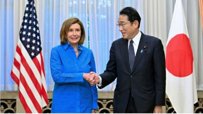 Yaponiyanın Baş naziri Pelosi ilə görüşdü