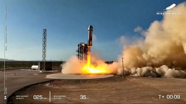  Blue Origin sends first Egyptian and Portugese nationals to space -  NO COMMENT  