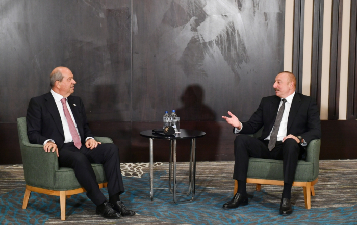  Konya: Ilham Aliyev a reçu le président de la République turque de Chypre du Nord 